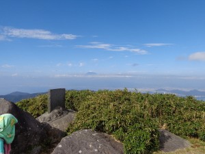 達磨山から見える富士山