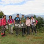 坂戸山の頂上